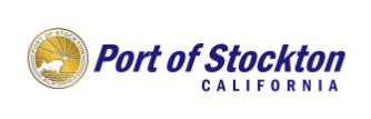 Port of Stockton logo